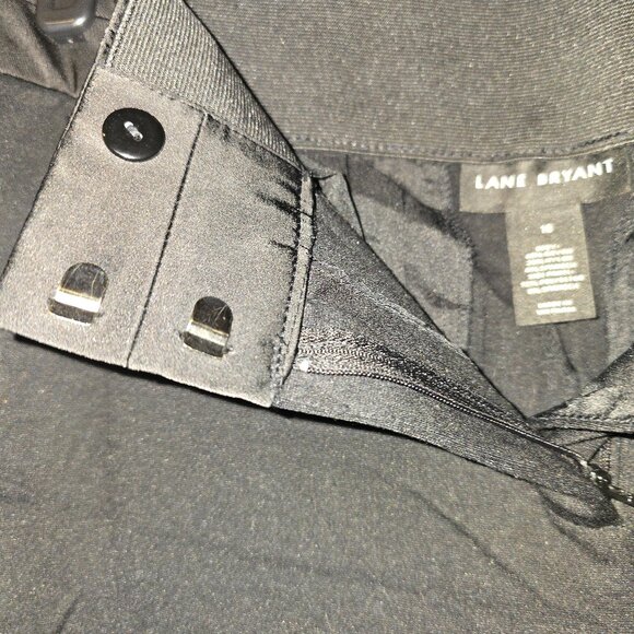 Lane Bryant Tuxedo Stripe Ankle Pants - Picture 8 of 8